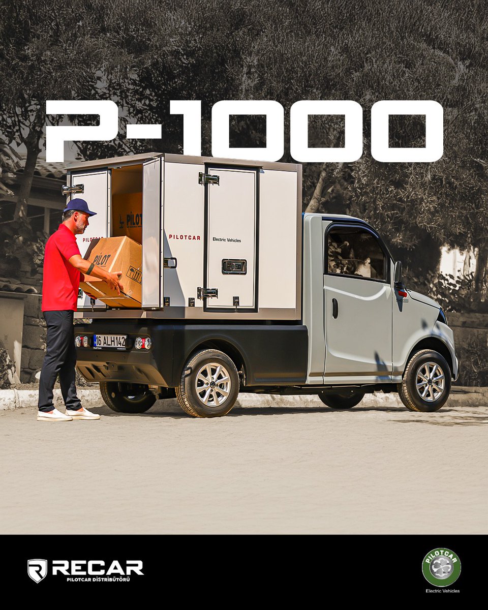 Kompakt yapısı, dar alanlarda yüksek manevra kabiliyeti, %100 elektrikli motoru ile P-1000, tedarik zincirinin son halkasında en büyük yardımcınız olacak.

#Recar #Pilotcar #electricutilityvehicle #electricutilitycart #electricutilitycarts