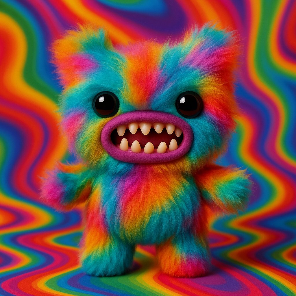 Invigorating_br's tweet image. Fuggler is pure chaos wrapped in color — bold, loud, and built to stand out.

If personality had a shape, it would look exactly like this.