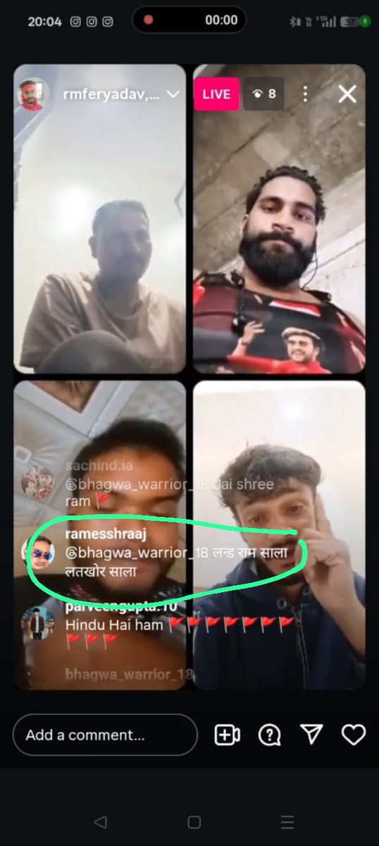 RashtraRakshaka's tweet image. 🚨ALERT REPOST MUST ⚠️
नाम रमेश राज , 
पाता सोनभद्र घोरावल उत्तरप्रदेश ,
इस व्यक्ति ने इंस्टाग्राम के माध्यम से live तथा वीडियो के रूप में भगवान श्री राम को अपमान जनक शब्दों से सूचित किया जोकि क्षमा योग्य नहीं है अतः निवेदन हैं कि कृपया इस व्यक्ति के लिए उचित दंड प्रावधान करे और…