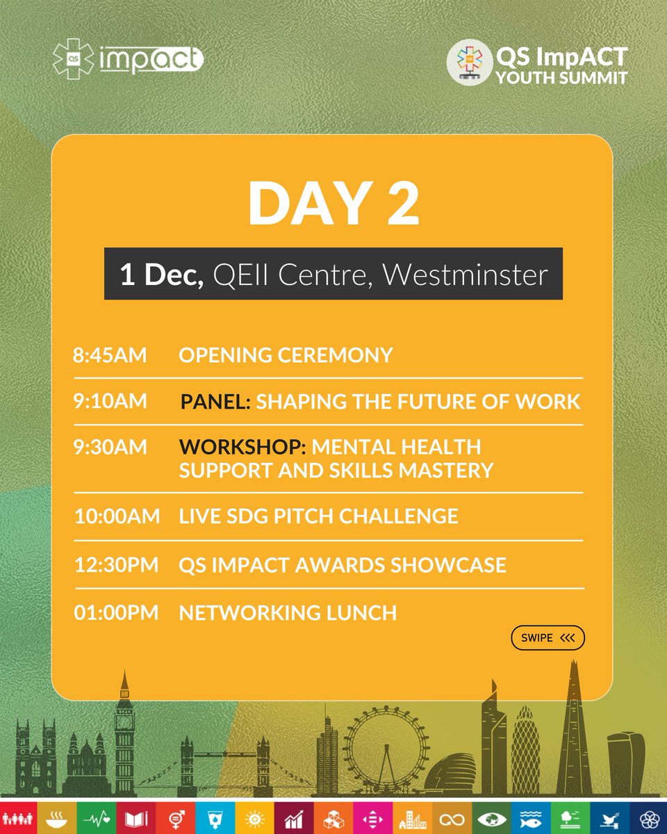 QSimpactpak's tweet photo. Your career in sustainability or impact won’t build itself, but the Youth Summit will give you a roadmap. 📷
Check out the highlights of our power-packed agenda with workshops, networking, and global sessions built exactly for that — from LinkedIn, University of Pennsylvania https://t.co/Hl9aQZUTvM