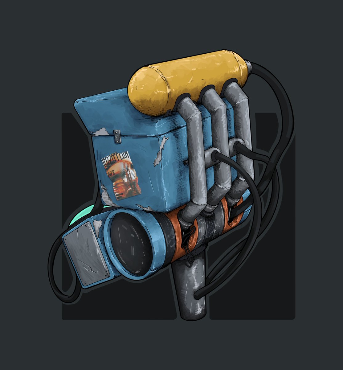 sprwart's tweet image. its #PortfolioDay (or is it!? idk!👀) so 
here we go with &quot;the Phone booth&quot;📞
check out the full proj detail on @ArtStationHQ  
 I leave a link in comments🔗💭