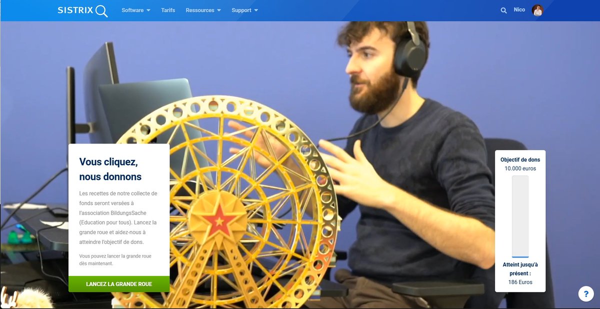 SistrixFR's tweet image. 🎄 Un clic = 1€ pour offrir un avenir meilleur.

Pas de formulaire. Pas de capture. Juste de l’impact réel.

La campagne de Noël #SISTRIX transforme les clics en dons pour les enfants défavorisés 🎁

👉 Fais tourner la roue : sistrix.fr/noel/?utm_sour…