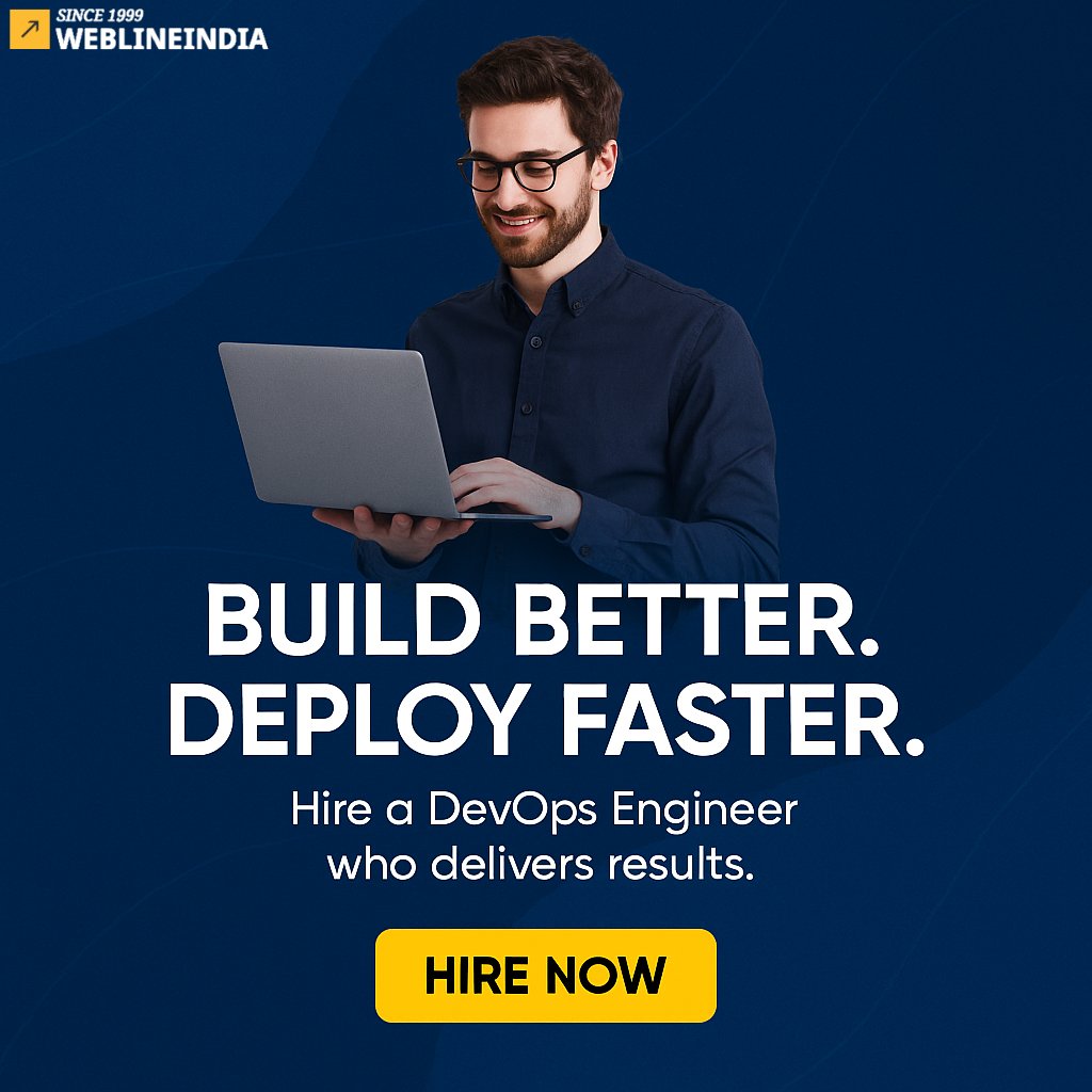WeblineIndia's tweet image. Need a DevOps Engineer yesterday?

Get battle-tested DevOps pros who boost uptime, automate workflows &amp;amp; scale your cloud — fast.

👉 weblineindia.com/hire-devops-en…

#DevOps #CloudComputing #SRE #Hiring #TechTalent
