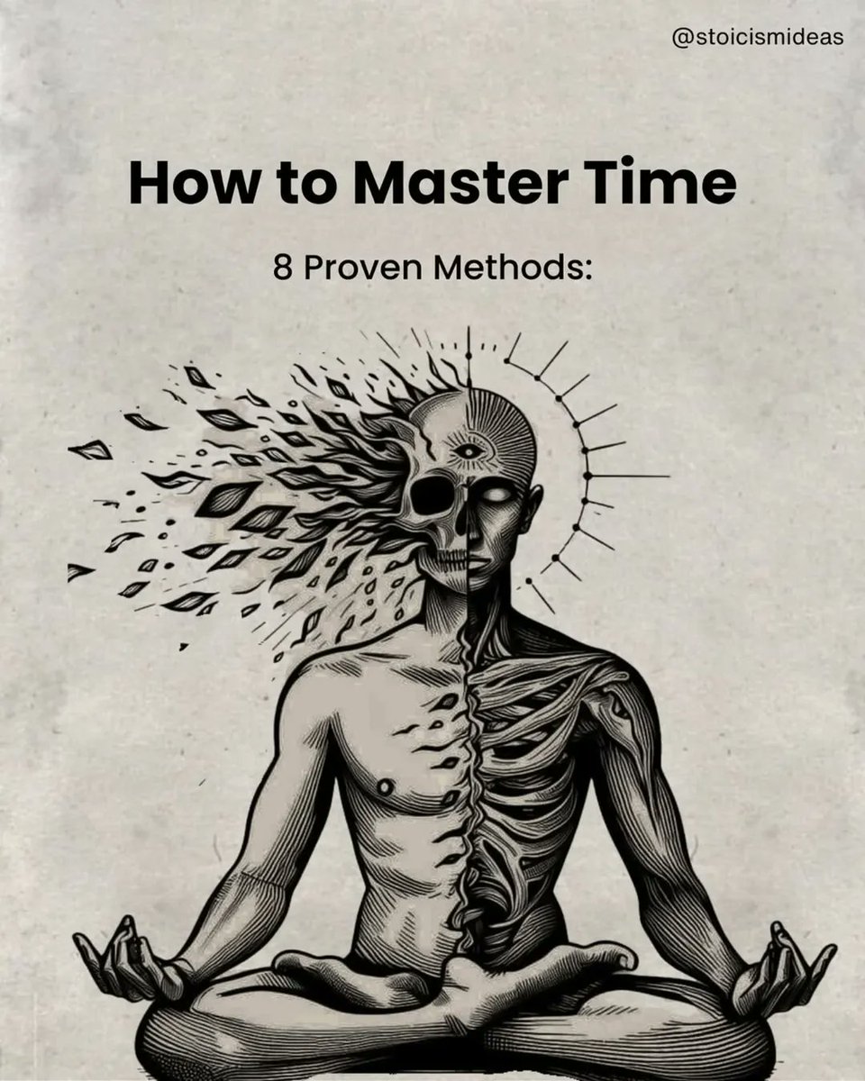 How to Master Time

(8 Proven Methods)

-Thread- 🧵👇