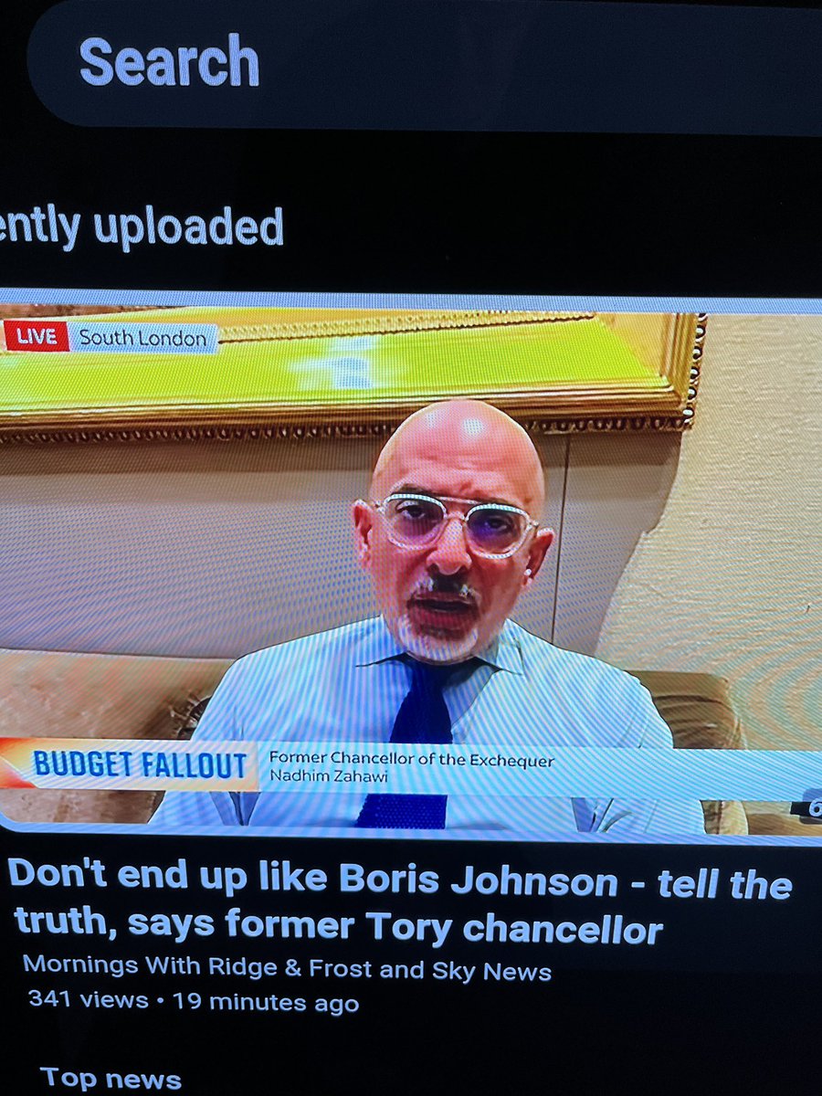 Here is an ex chancellor discussing on sky news about honesty. Let me remind people he tried to get away with millions of pounds owed to HMRC . It took years and countless lawyers fees to recoup the money .