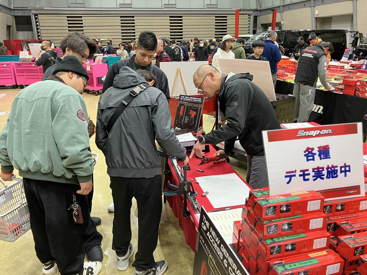☆Snap-on 愛知ツールショー 3days開催中！ 新製品の