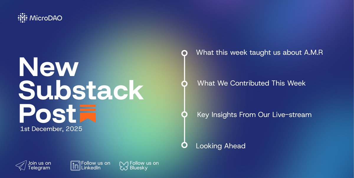 Happy New Month, Micronauts!

1/3 World AMR Awareness Week has just ended; A global reminder that antimicrobial resistance isn’t abstract or distant, but a structural challenge already shaping the future of health.

This year showed us something powerful: