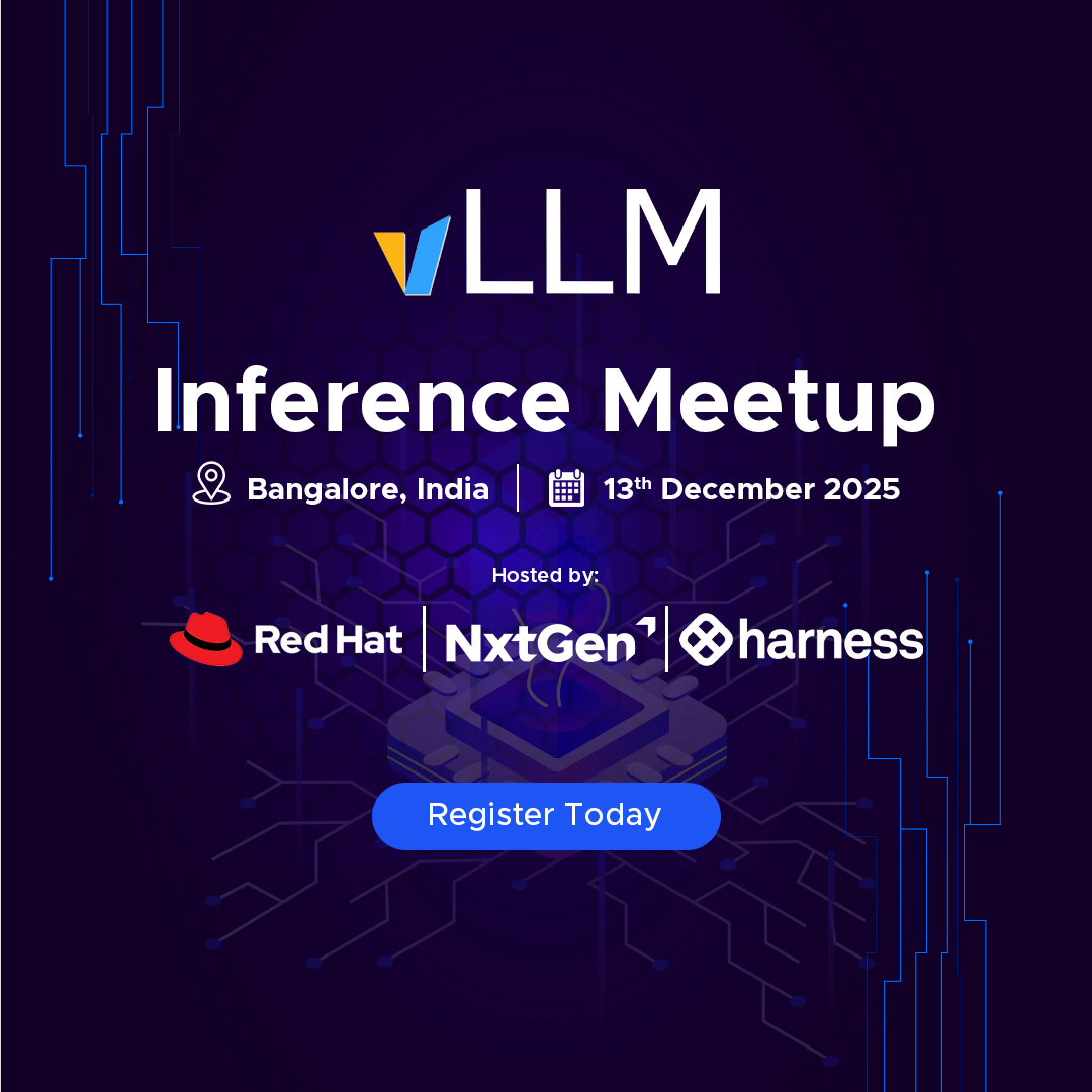 NxtGen_Cloud's tweet image. Are you able to increase your LLM workload?

Experience vLLM, NVIDIA GPUs, and practical scaling techniques deployed by top AI teams.

✅ Reduce expenses by up to 70%.
✅ Serve 2–3× more users.
✅ Optimise your deployment.

Click on the link to know more: luma.com/bj1gs0xi…