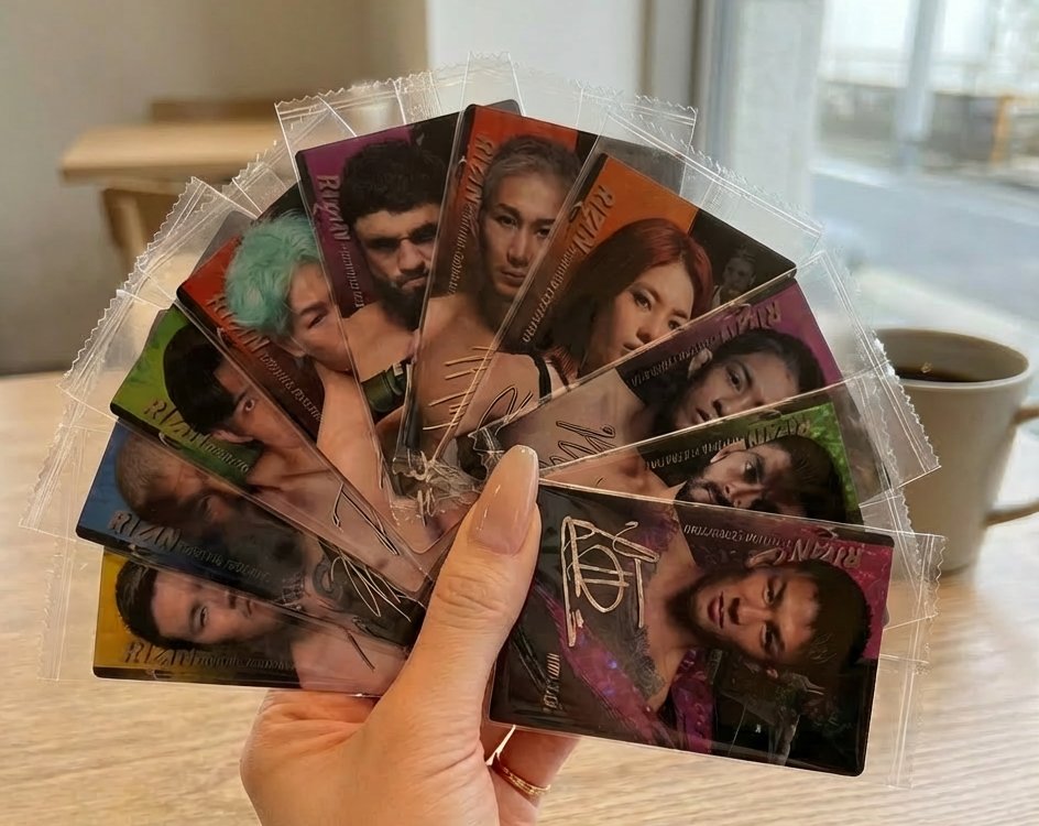 recvisualizer's tweet image. 萩原選手
サトシ選手
秋元選手
ケイト選手
元谷選手
ケラモフ選手
神龍選手
桜庭選手
福田選手
上田選手

10個買って被りなしでした☺️
#RIZINウエハース