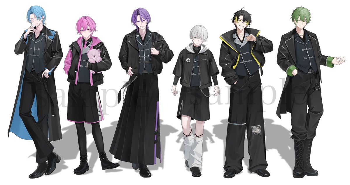 misa_10091's tweet image. 【お仕事】

新人歌い手グループ　「Melnoa」様の
キャラクターデザイン及び
キービジュアルを担当しました。

1stワンマンライブ開催決定と
オリジナル楽曲公開おめでとうございます！
これからのご活躍楽しみにしています！

#メルノア