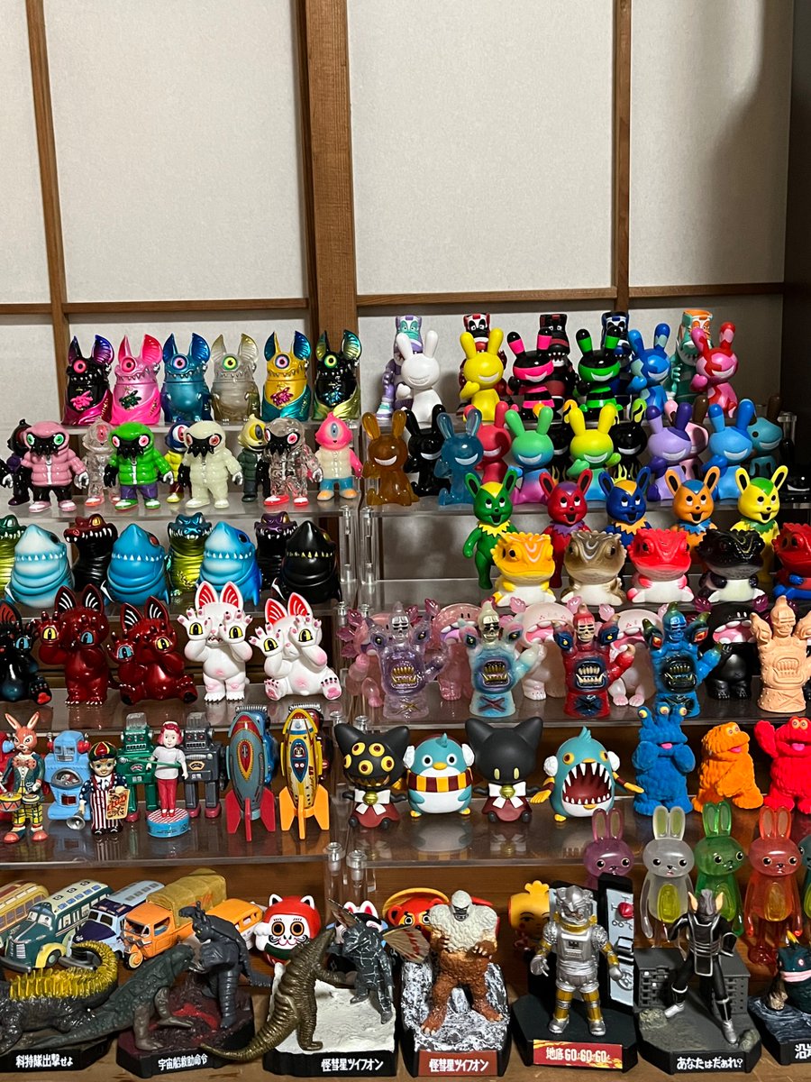 ガチャ系ソフビが増えてもうた汗 特にVAGガチャとか(°▽°) 後