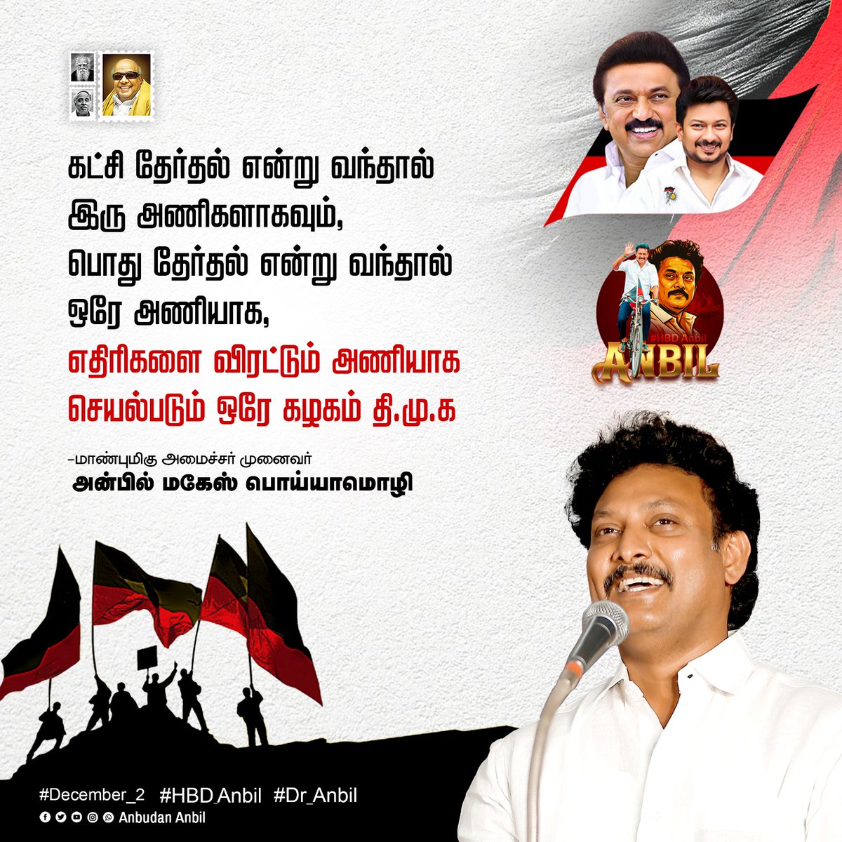 anbudananbil's tweet image. #HBDAnbil #Dranbil #anbilmahesh #anbudananbil