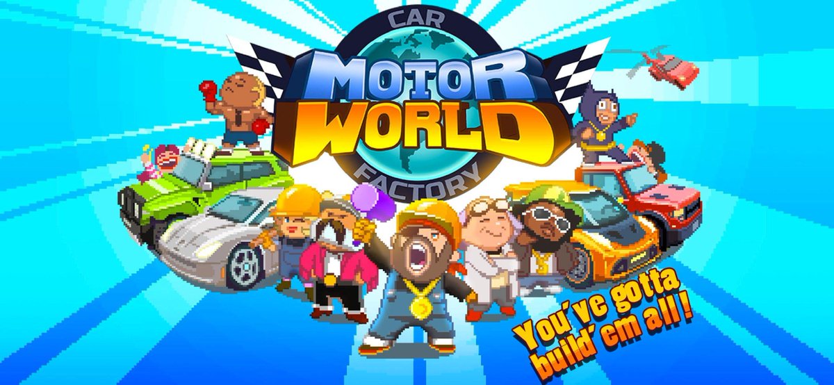 🚗 A new Motor World Car Factory update is rolling out!
We’ve fixed several bugs and optimized the game for the latest phone screen ratios.