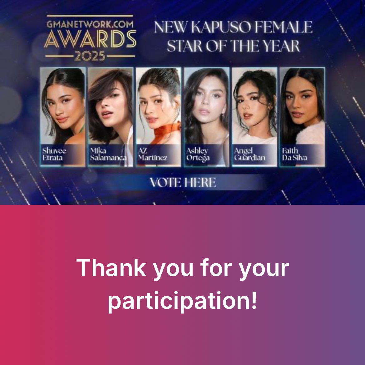miksxela's tweet image. don’t forget to vote for MIKA!

VOTE HERE: gmanetwork.com/entertainment/…