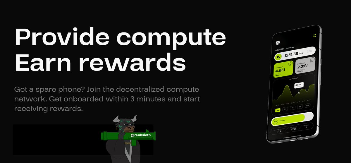 renksi's tweet image. the idea of &apos;unused compute&apos; has always been a lie

we are surrounded by devices with more power than half the worlds servers had a decade ago

@Acurast is the first team that actually treats that reality like an opportunity

spare phones, old tablets, idle hardware, all…