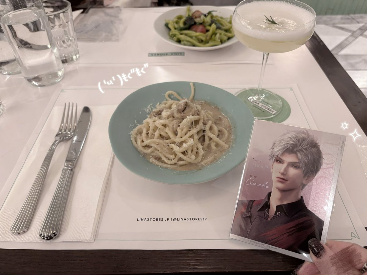 表参道の美味しいパスタ🍝♡
店内も素敵でした⸝꙳.⋆