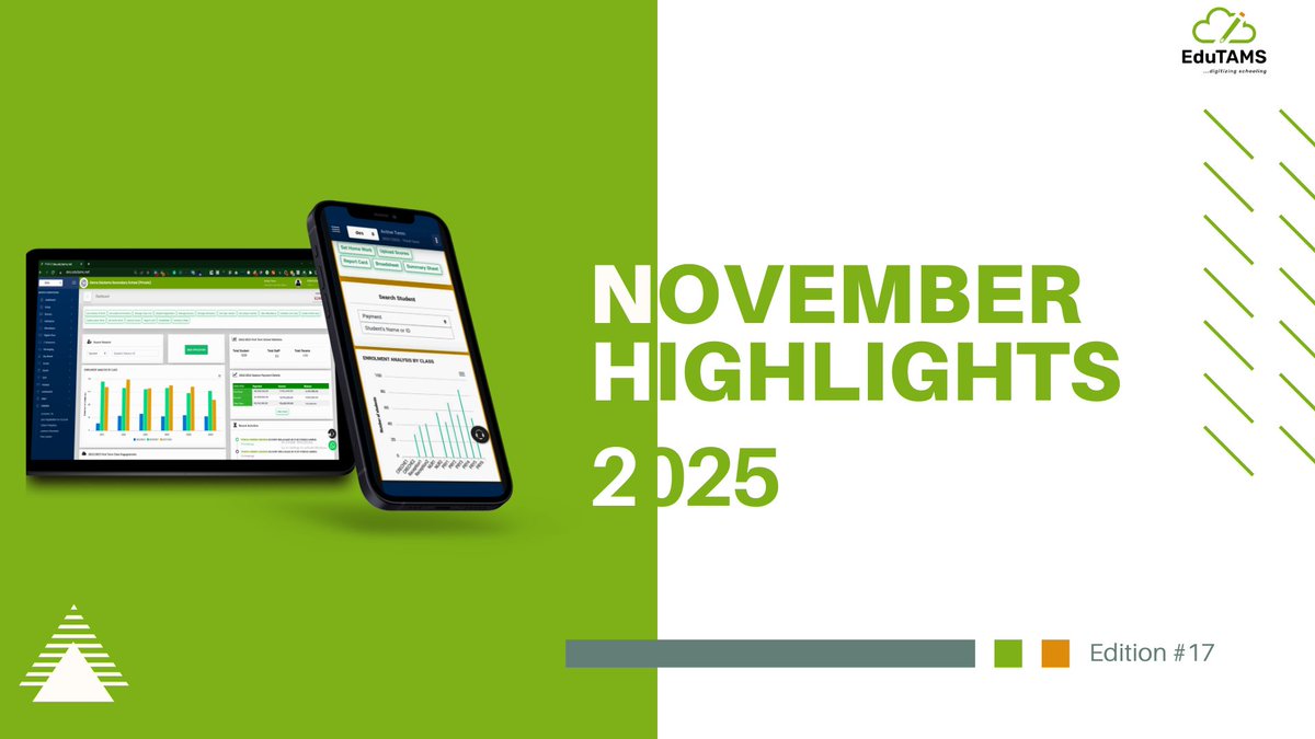 edu_tams's tweet image. 𝗡𝗼𝘃𝗲𝗺𝗯𝗲𝗿 𝘄𝗮𝘀 𝗮𝗻𝗼𝘁𝗵𝗲𝗿 𝗯𝗼𝗹𝗱 𝘀𝘁𝗲𝗽 𝗶𝗻 𝘀𝗵𝗮𝗽𝗶𝗻𝗴 𝘁𝗵𝗲 𝗳𝘂𝘁𝘂𝗿𝗲 𝗼𝗳 𝗹𝗲𝗮𝗿𝗻𝗶𝗻𝗴.

#EduTAMS #EduTAMSConnect #EdTechAfrica #DigitalLearning #SchoolDigitalTransformation