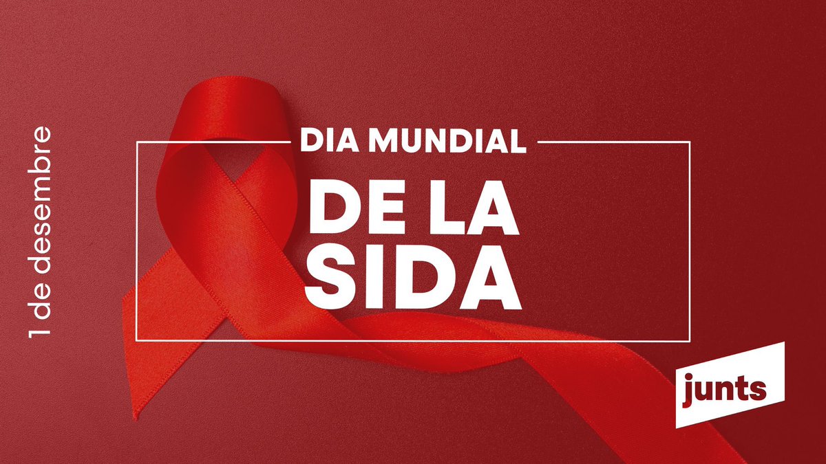 Avui ens sumem a la veu de les entitats que treballen el VIH, elles ens recorden que cal:

🔴 Avançar cap a una societat lliure d’estigma
🔴 Donar estabilitat a la tasca del teixit comunitari
🔴 Garantir l’accés real a la prevenció, al diagnòstic precoç i a una atenció integral
