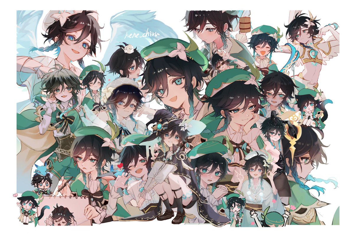 nene_chiru's tweet image. 祈願🍃💚🍃💚 #venti