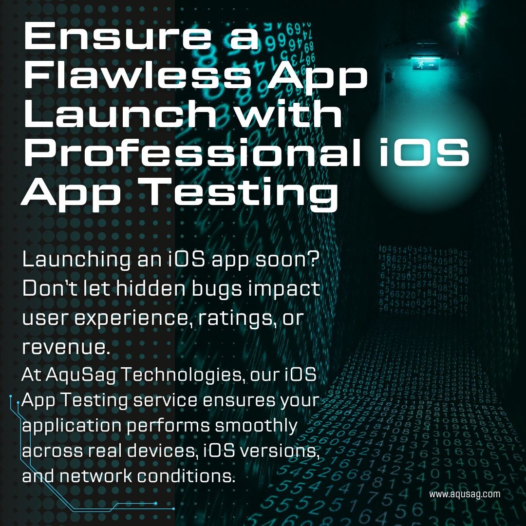 aqusag's tweet image. 🚀 Launching an iOS app? Ensure it’s tested across real devices before going LIVE!

AquSag offers expert iOS App Testing for performance, UI, security &amp;amp; compatibility.

👉 aqusag.com/ios-app-testing

#iOS #AppTesting #QA #MobileTesting #iOSDev
