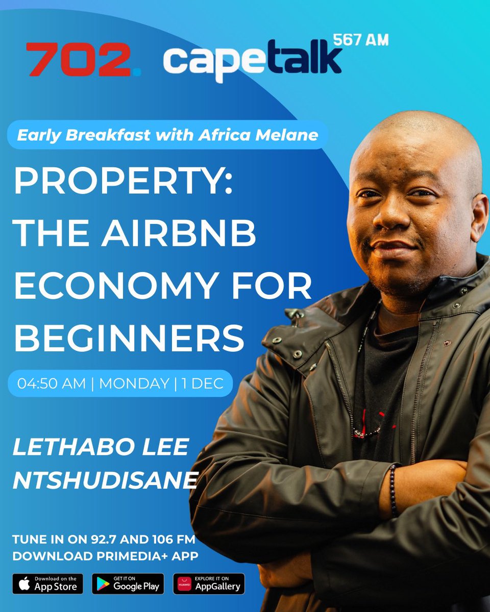 I had the pleasure of being on Early Breakfast with <a href="/AfricaMelane/">Africa Melane</a> this morning.

You can listen to the interview here:

omny.fm/shows/early-br…