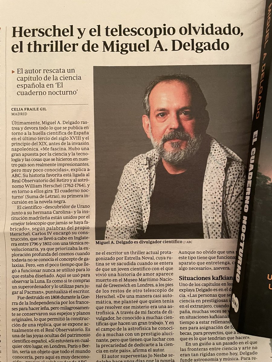 La estupenda entrevista que me hizo <a href="/celiafrailegil/">Celia Fraile Gil</a> para <a href="/abc_es/">ABC.es</a> por “El cuaderno nocturno”: abc.es/cultura/hersch…