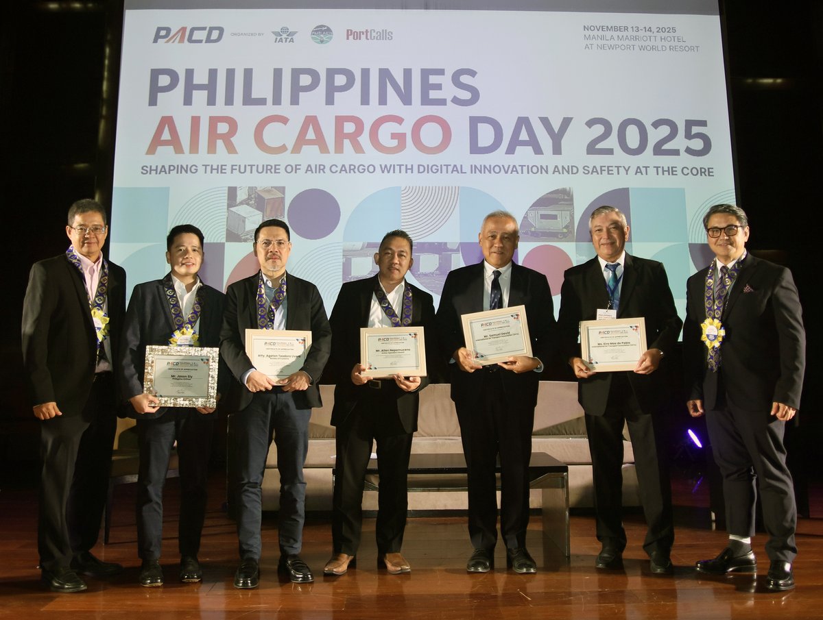 PortCalls's tweet image. Philippine air cargo and #logistics industry leaders called for comprehensive #digitalization, customs policy changes, and an airports master plan at the recent Philippines Air Cargo Day 2025 conference and exhibit.
@IATA #aircargo 
portcalls.com/ph-air-cargo-l…