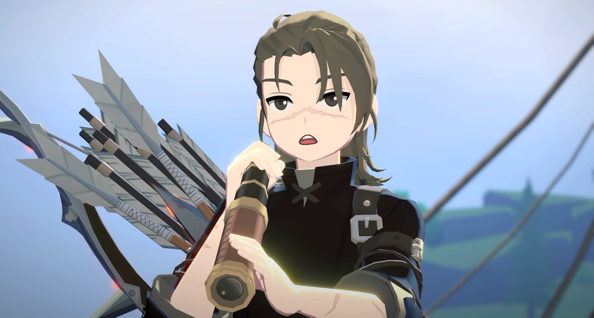 리블이었던 글라이더를 다시 염색해 줬어요...