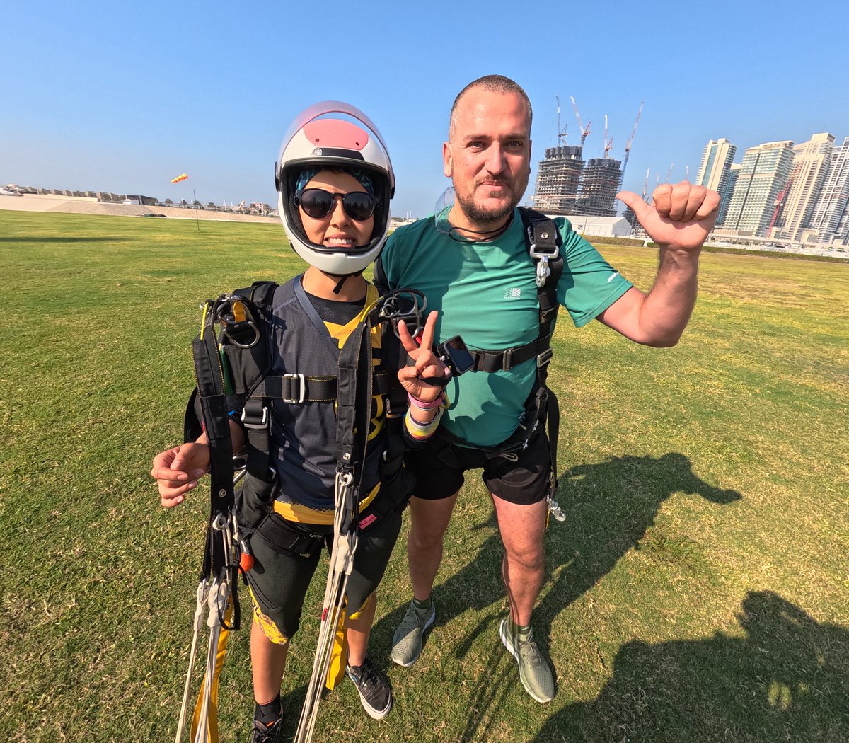 Absolutely unreal experience <a href="/skydivedubai/">Skydive Dubai</a> ! Insane views of the Palm Jumeirah! Bucket list ✔️