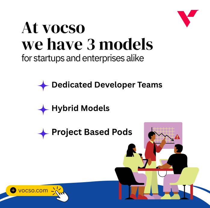 vocso's tweet photo. Scaling engineering ≠ ballooning costs.⚠️

Smart CTOs use practical models:
1️⃣ Dedicated dev teams
2️⃣ Hybrid (in-house + external)
3️⃣ Project-based pods

Which model would work best for your organization? 🚀👥

#CTO #Engineering #VOCSO #SoftwareDevelopment #WebDevelopment https://t.co/eRV7wnZj6N