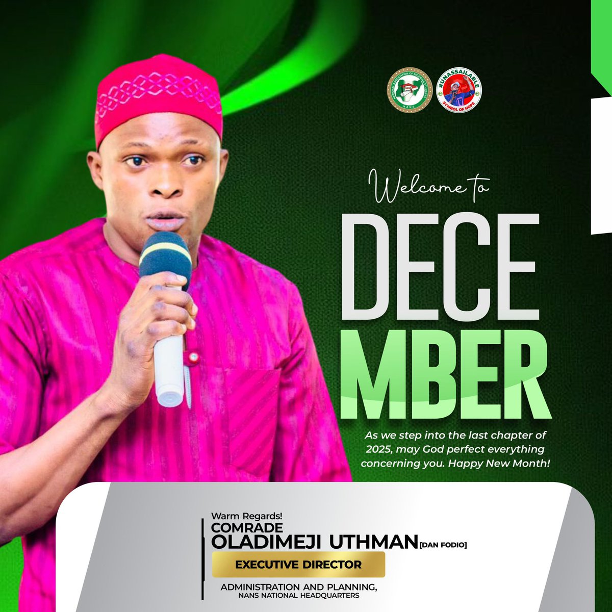 u_danfodio's tweet photo. Great Nigerian Students✊🏽

Wishing you a December filled with joy, peace, happiness and success as the year wraps up. May it be a time of celebration and great achievements.

HAPPY NEW MONTH!!! https://t.co/xSQum154DS