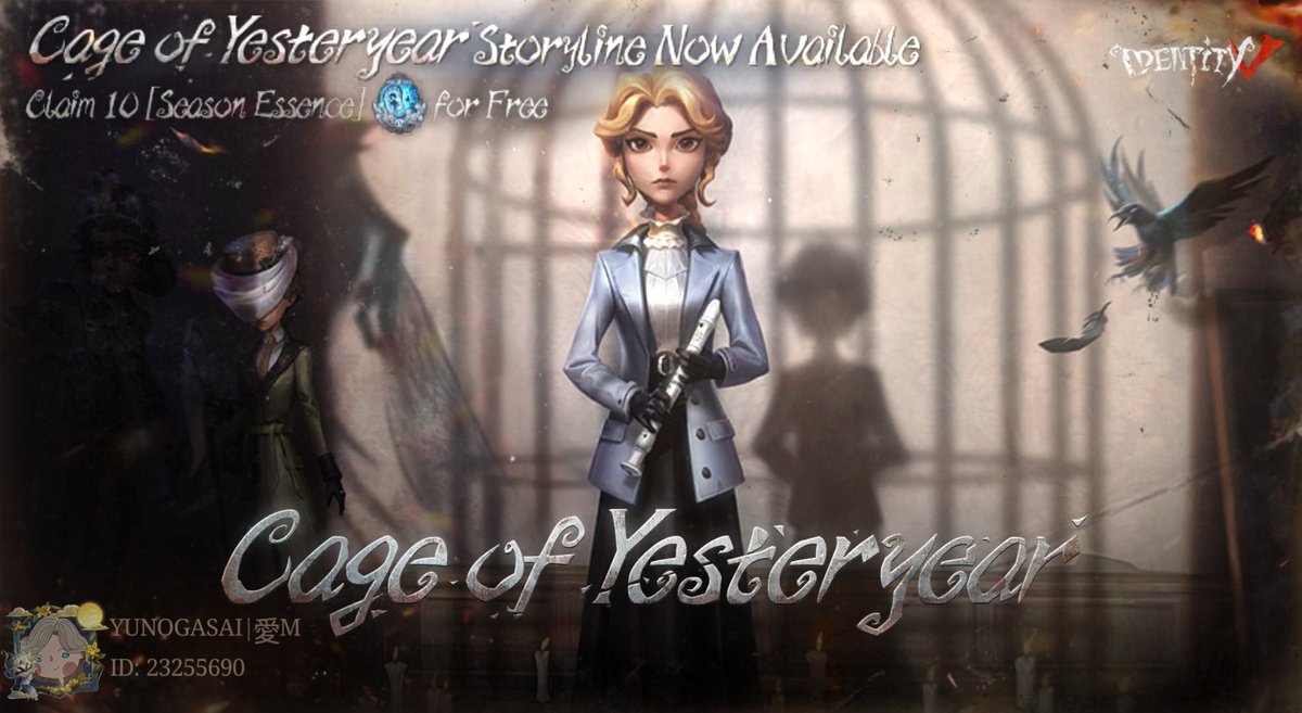 LunarMirages's tweet photo. Estoy jugando Identity V. ¿Jugamos una partida? https://t.co/cwMJrmI5q1