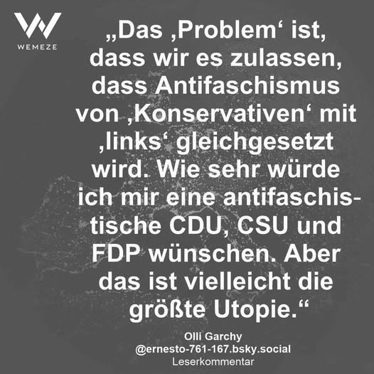 knuff37's tweet photo. "Linke Spinner"
@bundeskanzler
@_FriedrichMerz
wie weit ist die #CDUschadetDeutschland in rechten Spektrum angekommen...???
#Toechter
#Paschas
#KeineTasseninSchrank
#LinkeSpinner https://t.co/9TGoibDCWf