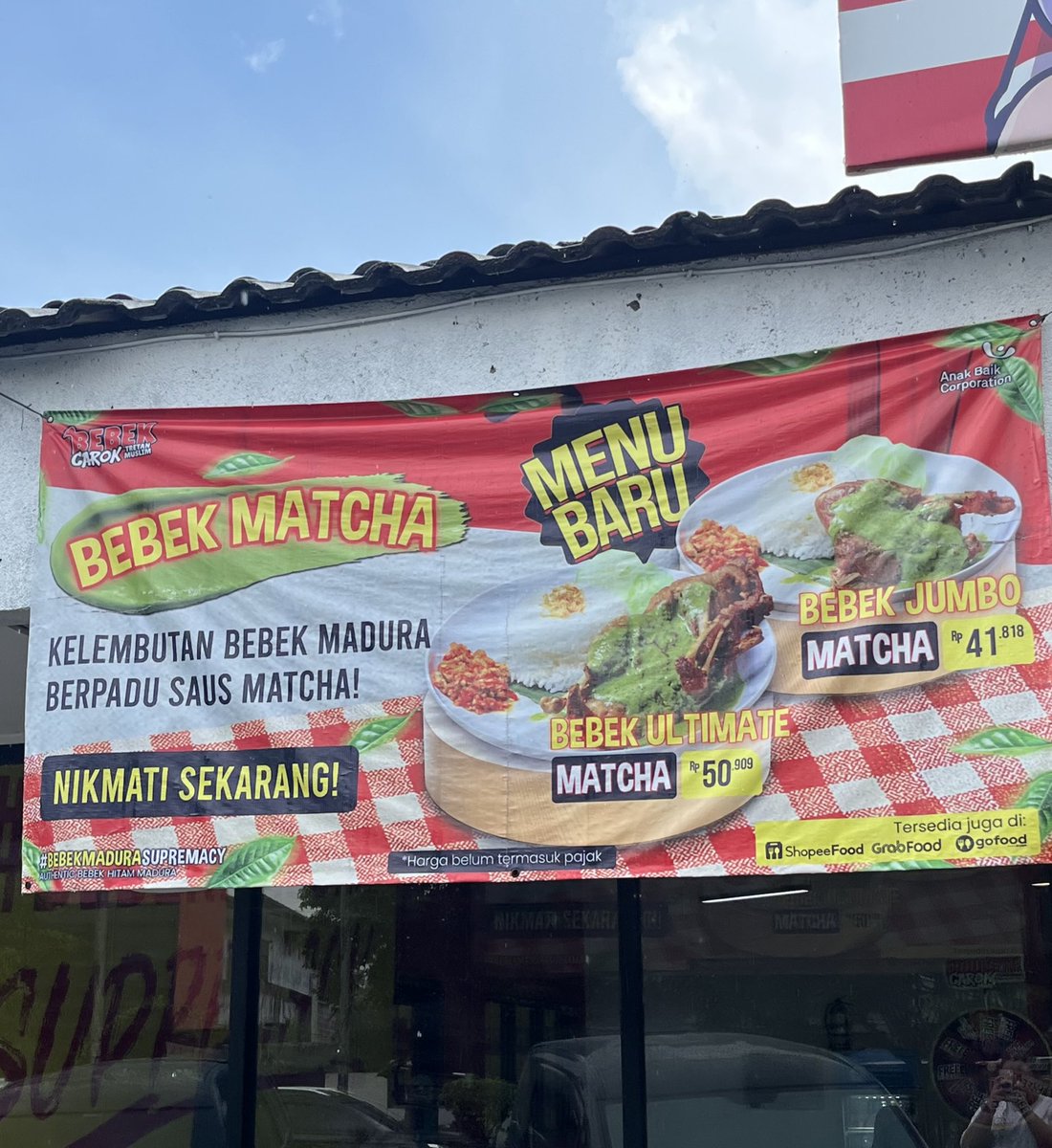 qmsypc's tweet photo. Look what I found. Bebek matcha.. sekali lagi BEBEK MATCHA 😭😭😭 https://t.co/XYN0uQams8