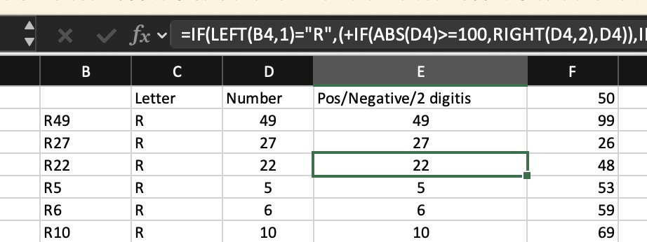 desperad0V's tweet image. &quot;Secret Entrance&quot; - Day 1 - Advent of Code 2025 adventofcode.com/2025/day/1 #AdventOfCode 
Just solved this in the jankiest excel model of all-time
