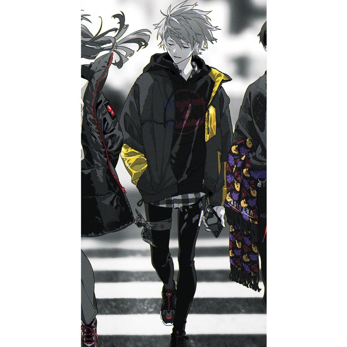 【JUST DROPPED】 
EVANGELION BOA JACKET  米山舞さんの描き下ろしイラストで着用のボアジャケットがアップデートして再登場！ ジップやドローコードにも各機体のイメージカラーで統一し、随所にエヴァンゲリオンを感じさせるファン垂涎のアウターに仕上がっています。  

radio-eva.jp/view/item/0000…