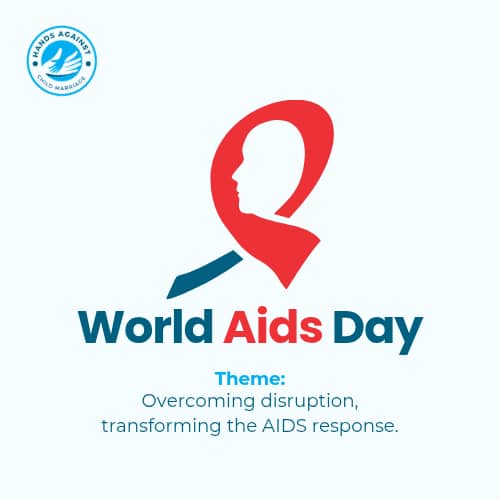 HacmUG's tweet photo. When girls are married too young, they lose protection, choices and control over their health _ leaving them vulnerable to unhealthy and uninformed decisions. "Overcoming disruption, transforming the AIDS response," calls us to challenge harmful norms and keep every child safe. https://t.co/g43GtFiwhf