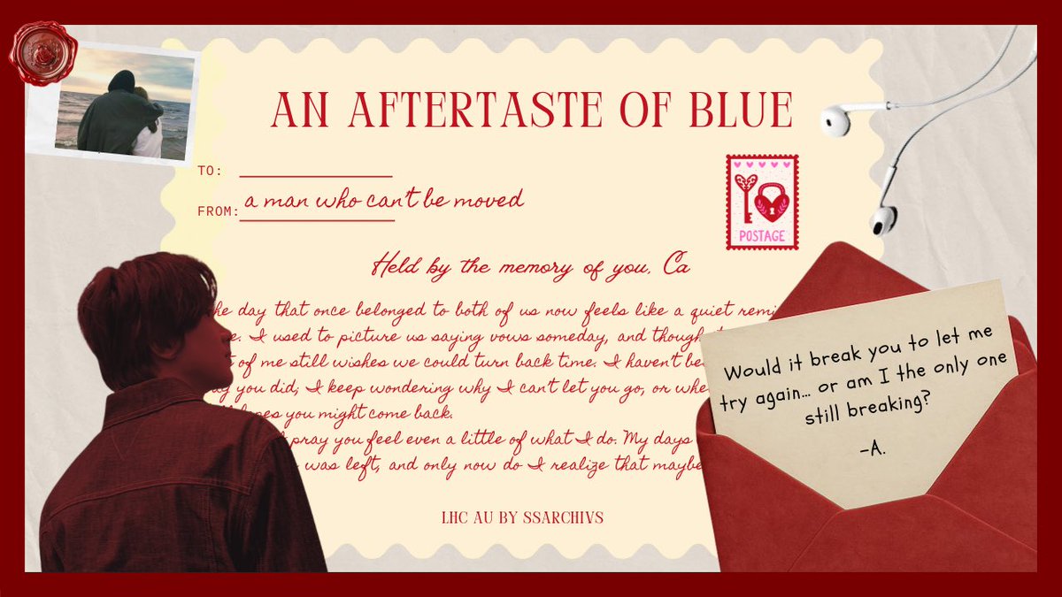An Aftertaste of Blue — Lee Haechan AU.