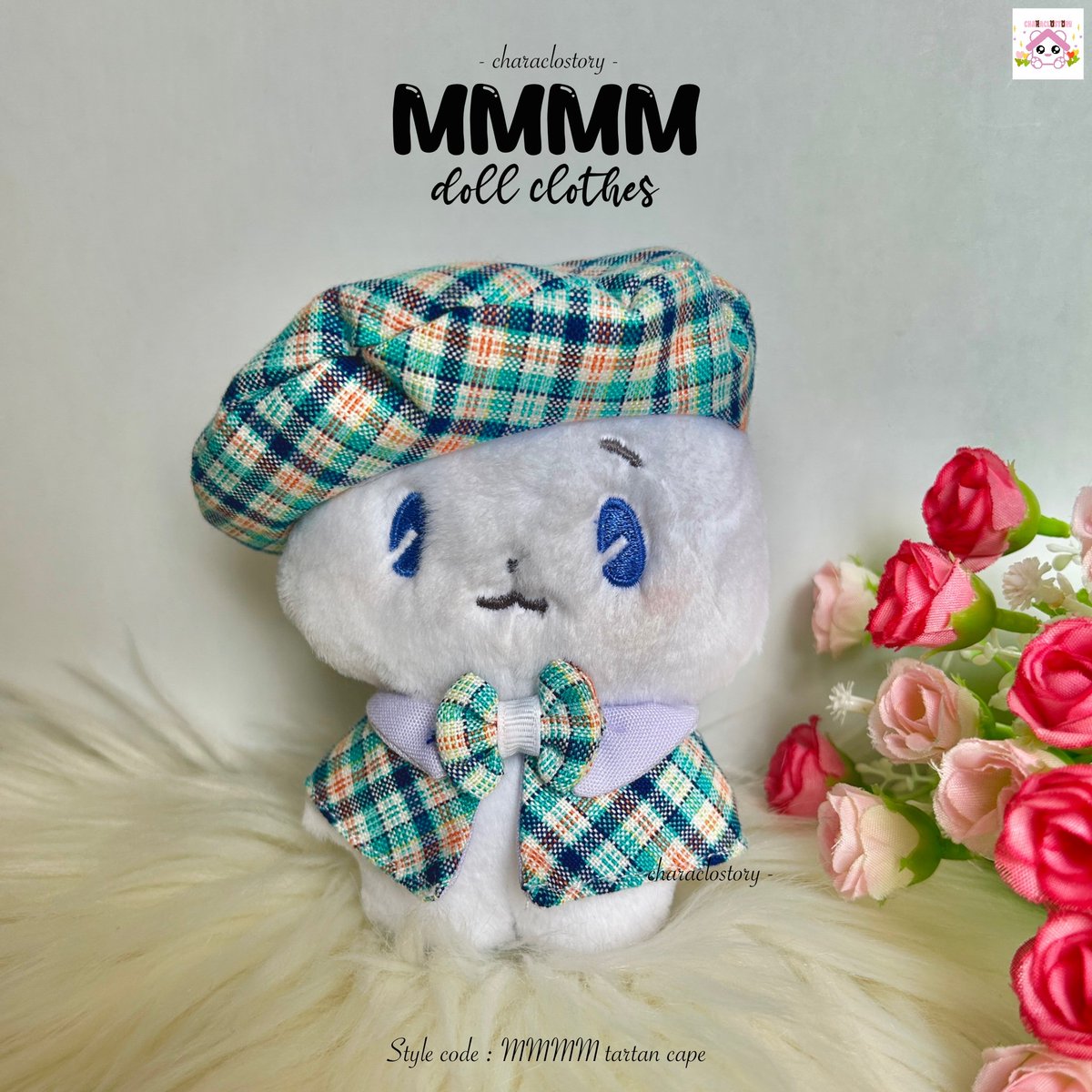 [RT/Like appreciated]
✨WTS Plave MMMM doll clothes 🧸 

OPEN ORDER (READY STOCK)
Tartan cape
Available in 5 colours

Find us on :
🍊s.shopee.co.id/8peNvwUkzq

#MMMM #PLAVE #dollclothes
