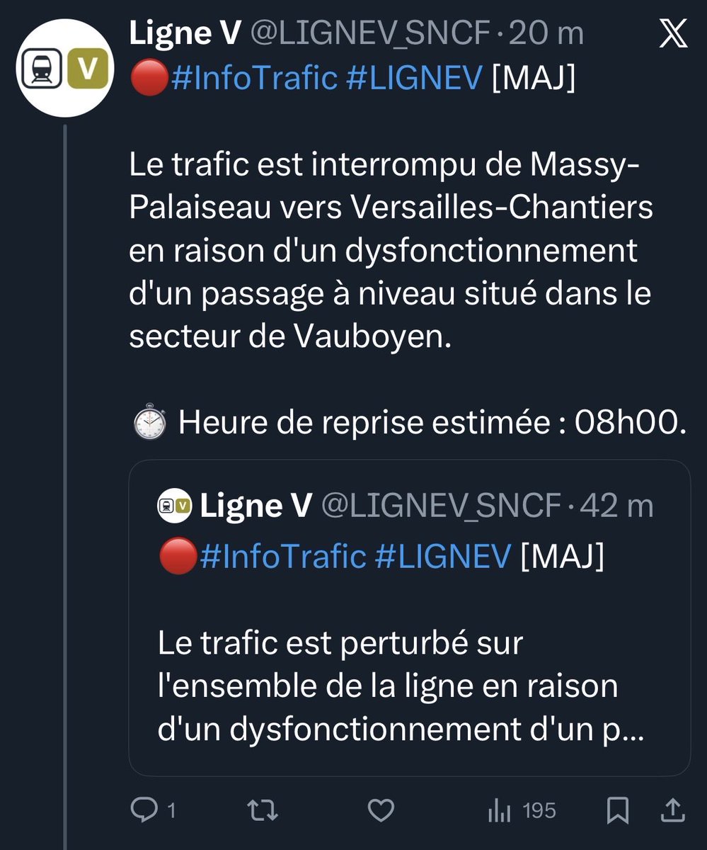 STOP GALÈRE : Transports IDF tweet media