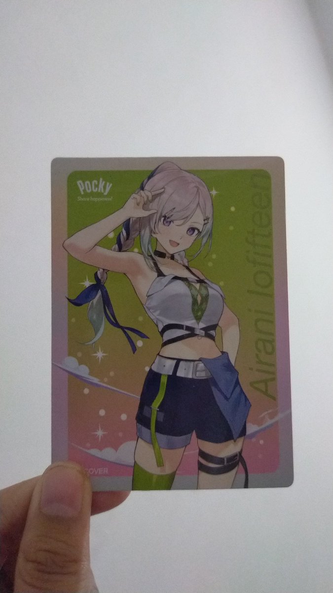 rbyhaniee_'s tweet image. WTT / want to trade pocky x hololive have: airani 
want: moona 
#pocky #moona #wtt