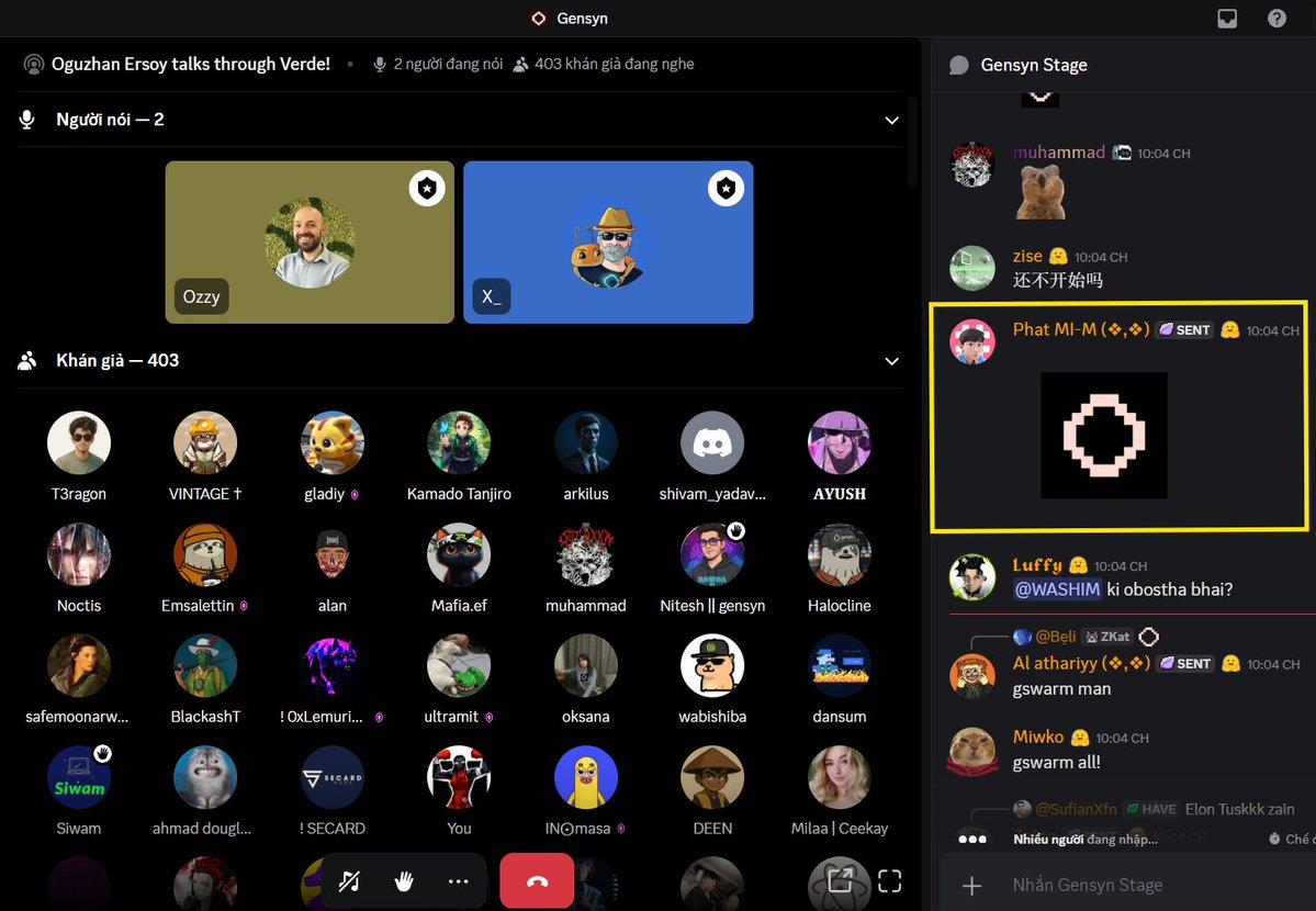 Phat8Web3's tweet image. Yesterday, I participated in AMA event at Gensyn Stage: Oguzhan Ersoy talks through Verde! 

I have heard about Gensyn&apos;s verde verification system, the refereed delegation approach, Verde&apos;s technical solution &amp;amp; key features, decentralization benefits,...

@gensynai @gensyn_hub 🐜