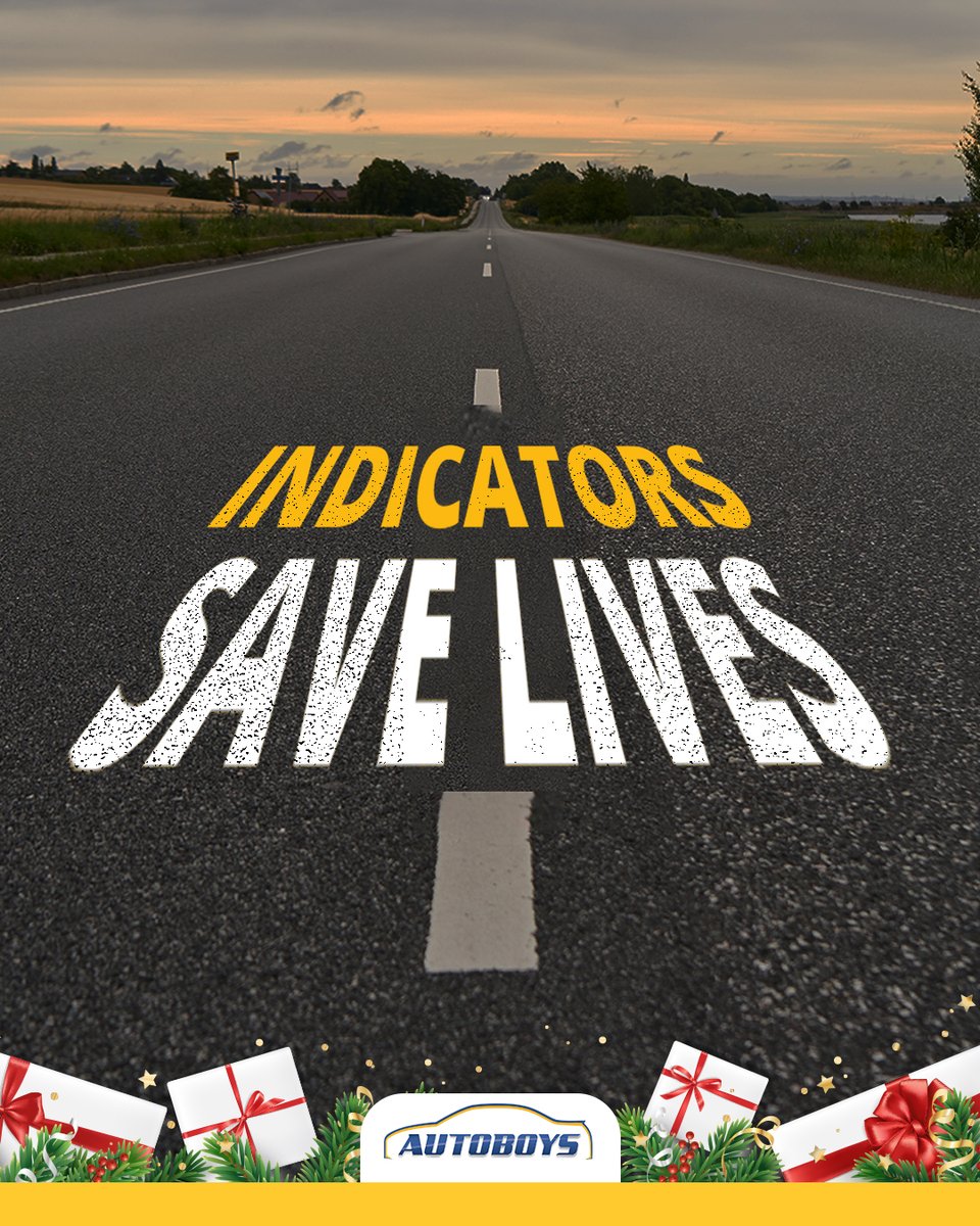 The holidays are about looking out for each other. 🎄✨

One flick of your indicator might seem tiny, but it makes the roads safer and everyone’s road home a lot less stressful! ➡️💡

#Autoboys #RoadSafety #StaySafe