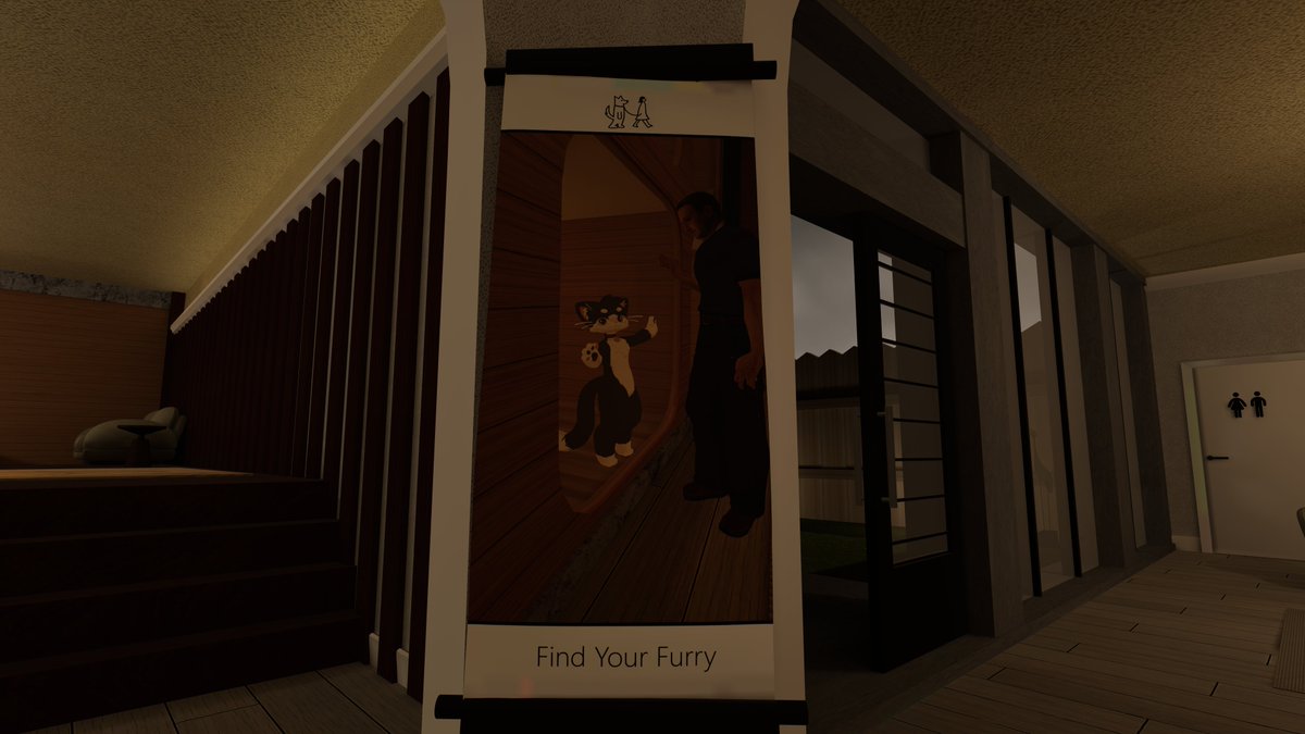 leebrightjr's tweet photo. PSA!!!

There is a new world on VRChat called “Adopt A Furry.” Just being there makes my skin crawl. This looks like an incident waiting to happen—possibly a breeding ground for groomers. I'd suggest making this an 18+ only world.

#PSA #VRChat #furryfandom #furry #art #steam https://t.co/oSf2UwpsDC