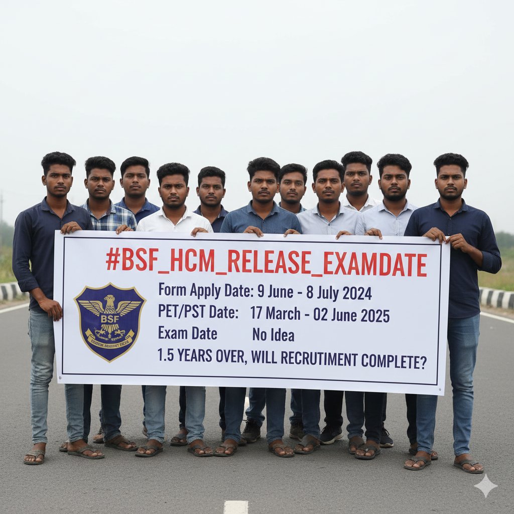 BankeshAbvp's tweet photo. भर्ती बोर्ड को अपना वादा याद दिलाएं।
#BSF_HCM_RELEASE_EXAMDATE
 #BSF_HCM_RELEASE_EXAMDATE https://t.co/A74CWlg5UH