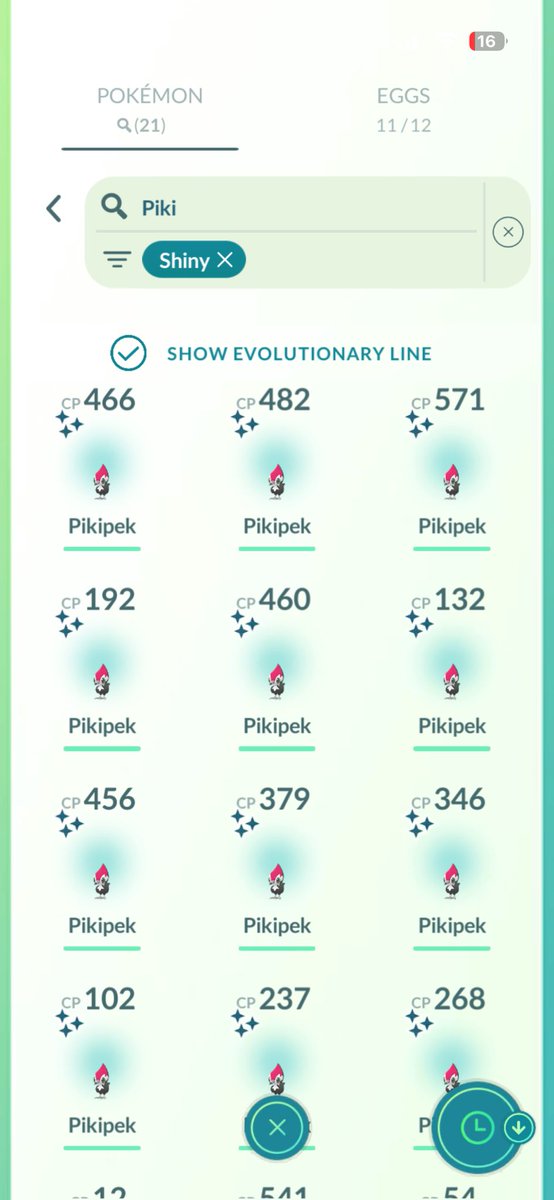 kingdeoxys_tl50's tweet image. Pokémon GO Community Day November: Pikipek
21 Shiny‼️ ✨✨✨ 
#PokemonGOCommunityDay #ツツケラ #PokemonGO #Pikipek #ShinyPokemon