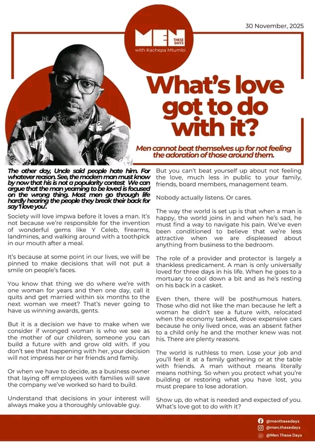 LankyObserver's tweet image. Woke up to this by @kachepamtumbi 

Worth a read.