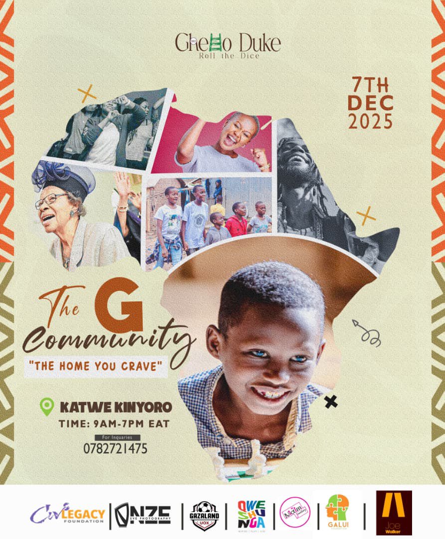 Growing up in Katwe, every child had a hundred parents. Your mistakes weren’t punished they were corrected with love. Your dreams weren’t mocked they were nourished.

We are gathering to rebuild that village again. Because no child should grow up alone.