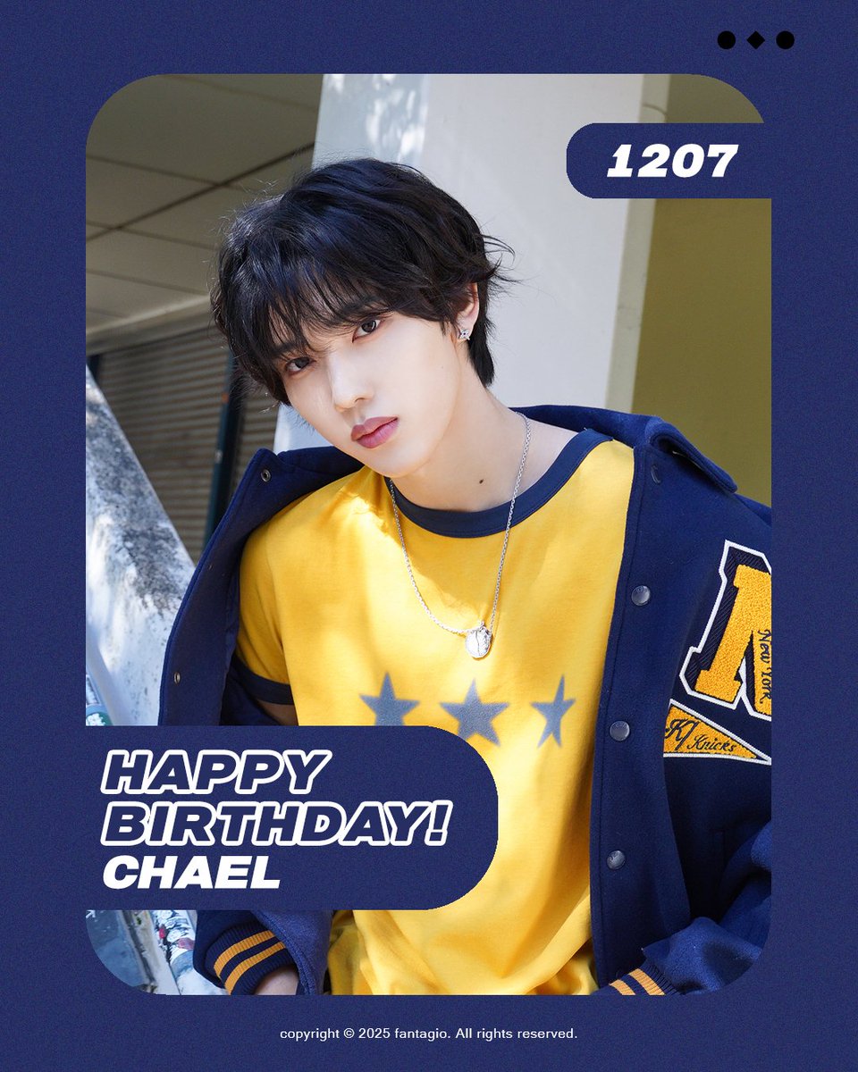 [#HBD] #카엘 251207 HAPPY BIRTHDAY Chael♥

▶️weverse.io/lun8/media/4-2…

#해피카엘데이 #HAPPYCHAELDAY
#Chael  #루네이트 #LUN8