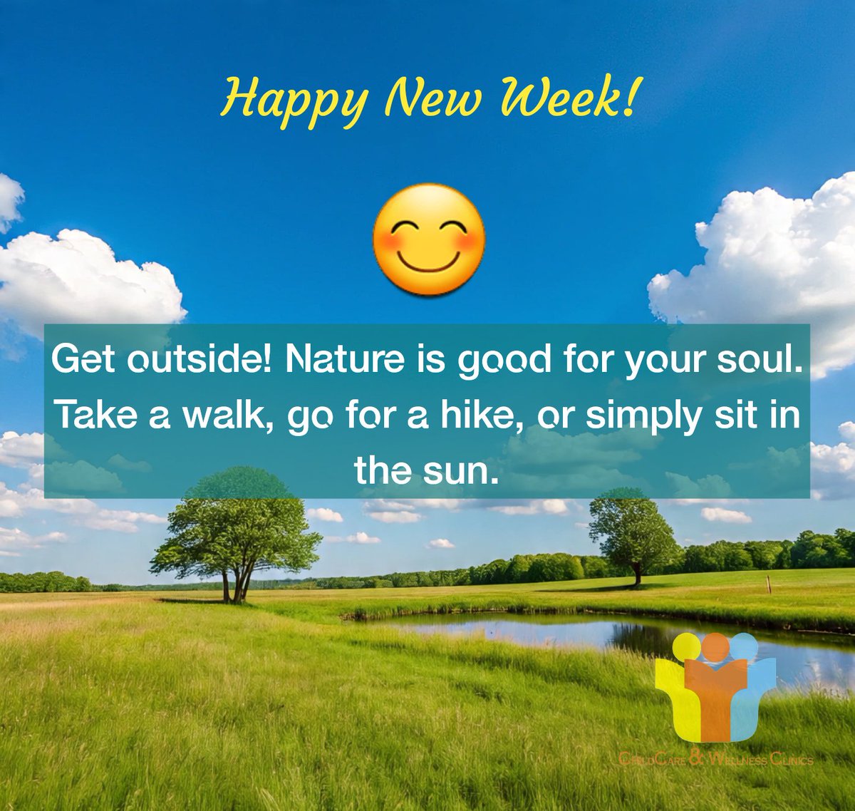 Happy New Week! #NatureLover #OutdoorFun #MentalHealth